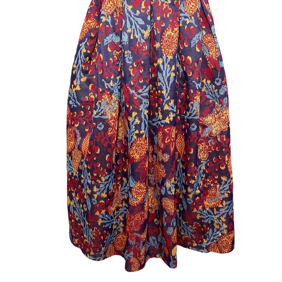 LuLaRoe NEW Women’s XXS Amelia Pleated Jacquard Pockets Fit & Flare Dress Pin-Up - Picture 5 of 16